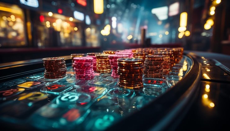 Antarmuka permainan Fortune Ox menunjukkan gulungan, taruhan, dan tombol kontrol di slotnesia77